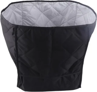 Apparatenhoes voor mixer, 32 x 31 x 36 cm, zwart