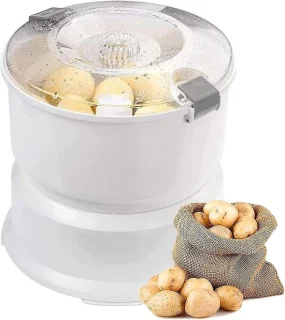 Automatische Aardappelschiller 2,2 kg - Wit