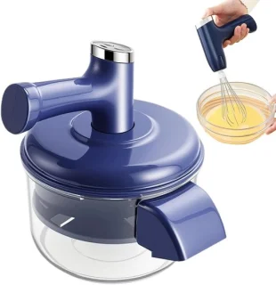 Automatische schilmachine - druiven ontveller - blauw