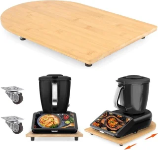 Bamboe rolplank voor keukenmachine 40 x 28 cm
