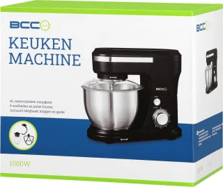 BCC KM22-01 Keukenmachine Zwart