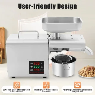Benelux Select Oliepers Machine RVS