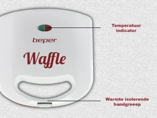 Beper BT.602H Wafelijzer