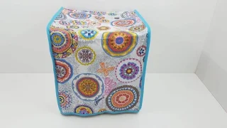 Beschermhoes voor keukenmachine - 31 x 16 cm - grijs