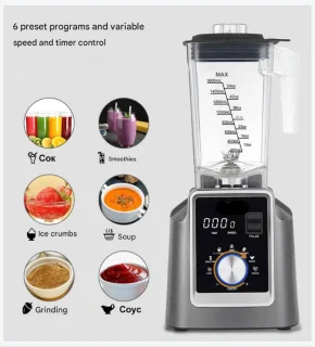 Blender 2200W met 2L BPA-vrije Kan Foodprocessor