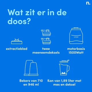 Blender en Voedselverwerker Combi