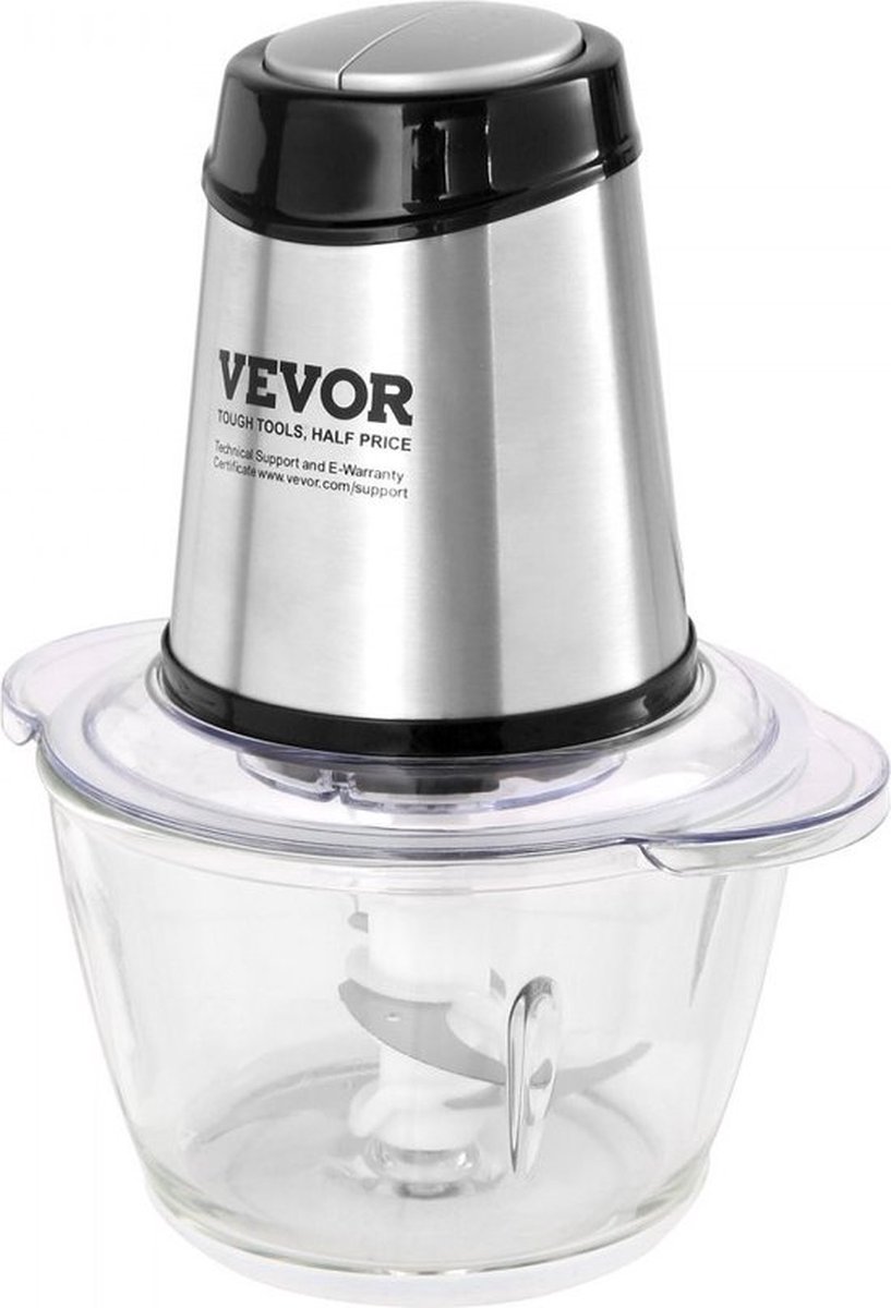 De Bolmans Elektrische Foodprocessor 400W 1200ml in één oogopslag