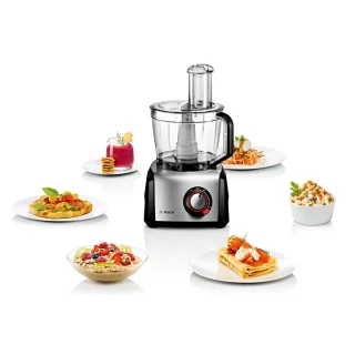 Bosch MultiTalent 8 MC812M844 Foodprocessor Zwart/RVS