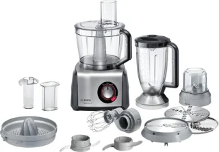 Bosch MultiTalent 8 MC812M844 Foodprocessor Zwart/RVS