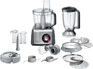 Bosch MultiTalent 8 MC812M865 Foodprocessor Zwart/RVS