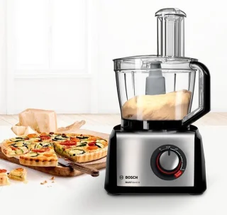 Bosch MultiTalent 8 MC812M865 Foodprocessor Zwart/RVS