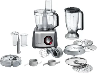 Bosch MultiTalent 8 MC812M865 Foodprocessor Zwart/RVS