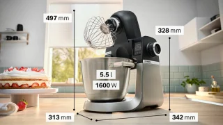 Bosch MUMS6ZS17 Voedselverwerker Zwart