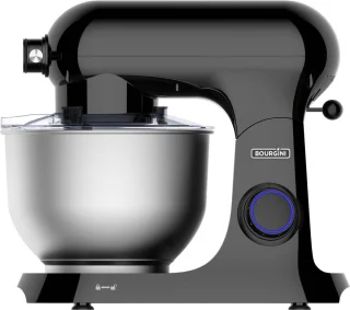 Bourgini Pro Keukenmachine 5,5L Zwart