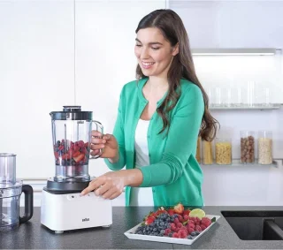 Braun PurEase FP 3131 WH Foodprocessor 2,1L