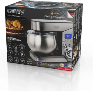 Camry CR 4223 Foodprocessor RVS