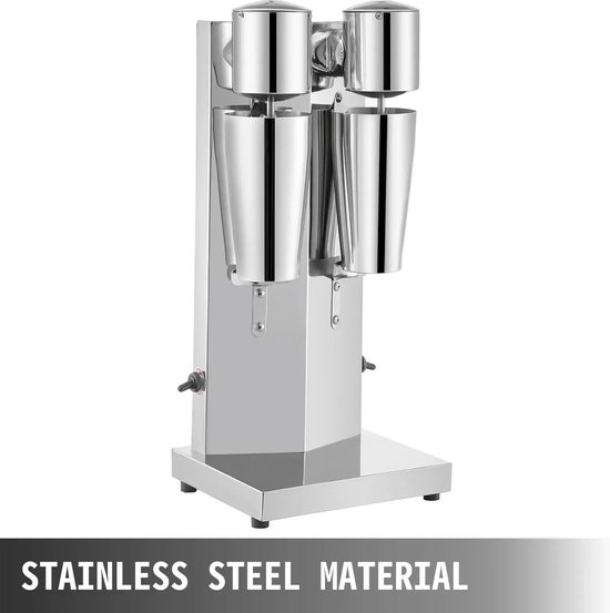 Carlovo Milkshake Machine RVS 800ml 180W