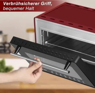 Compact 10L Mini-oven Aanrechtoven 36,5x22,1x28,5 cm