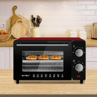 Compact 10L Mini-oven Aanrechtoven 36,5x22,1x28,5 cm