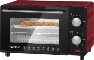 Compact 10L Mini-oven Aanrechtoven 36,5x22,1x28,5 cm