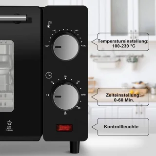 Compacte Mini-Oven 10L - Aanrechtoven