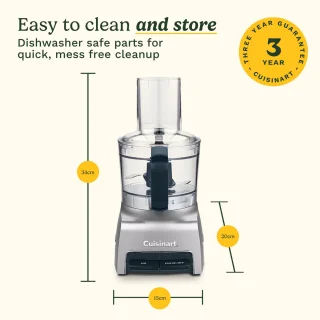 Cuisinart FlexPrep Foodprocessor 1,1L Zilver