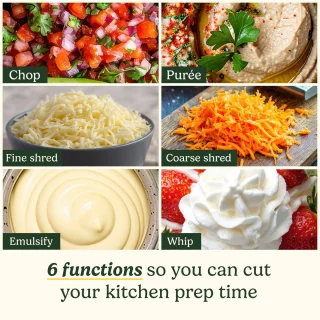 Cuisinart FlexPrep Foodprocessor 1,1L Zilver