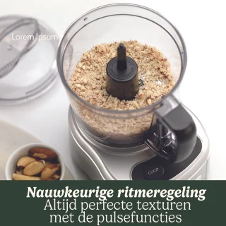 Cuisinart Mini Prep Pro mini keukenmachine 900 ml zilver