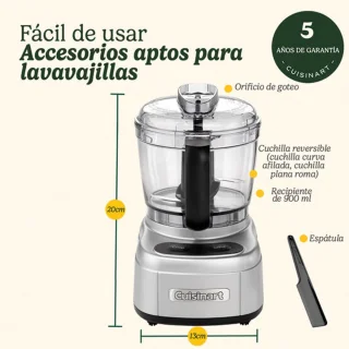 Cuisinart Mini Prep Pro mini keukenmachine 900 ml zilver