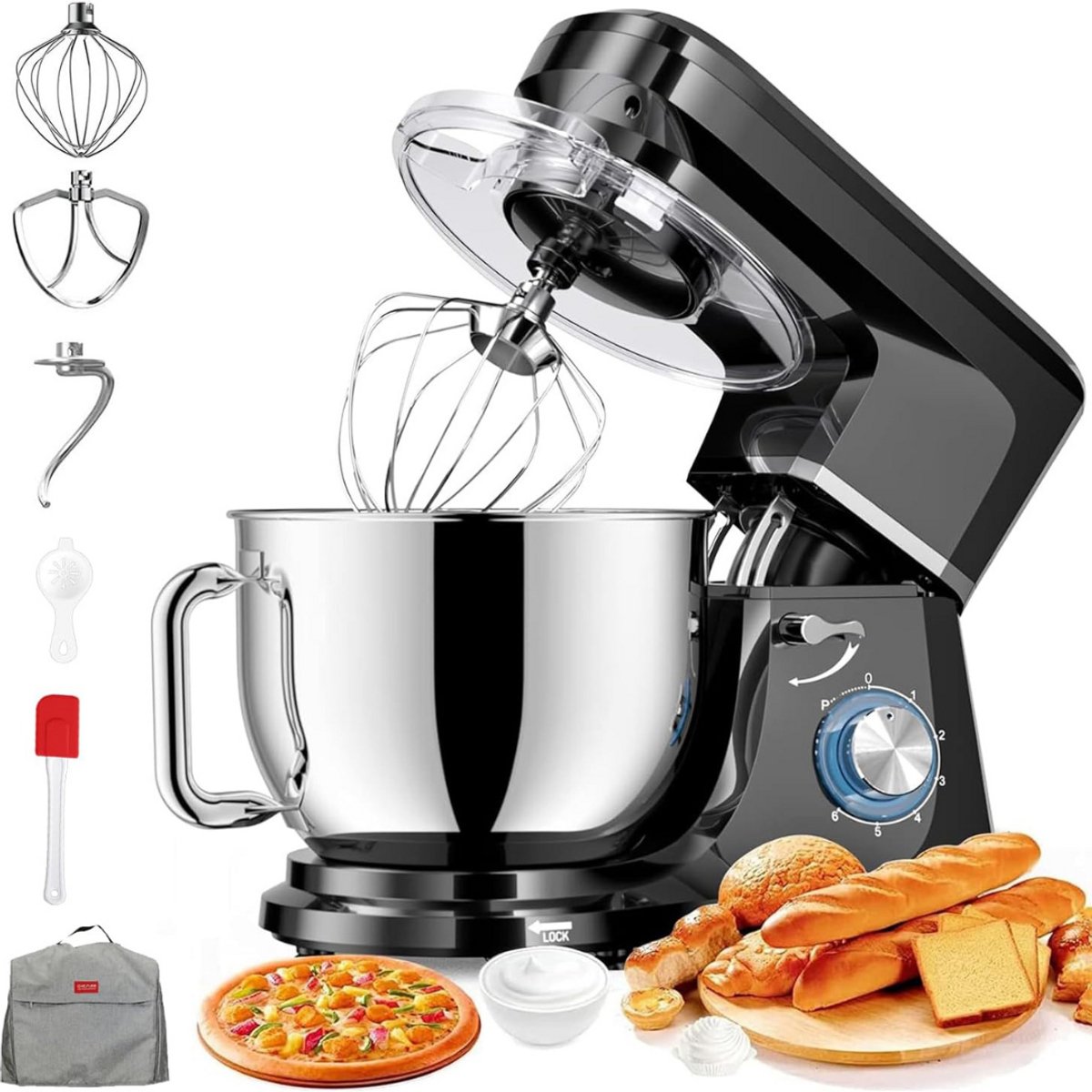 De DailySupplies Deegmachine in één oogopslag