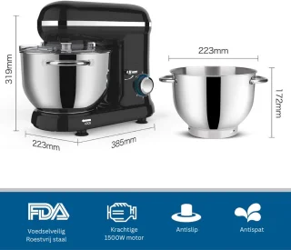 DailySupplies Deegmachine Kneedmachine