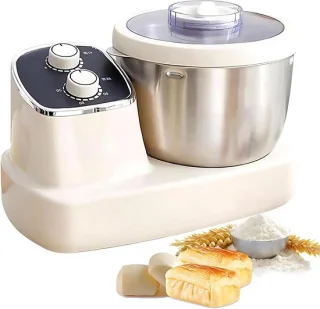 Deegkneedmachine keukenmixer romig wit