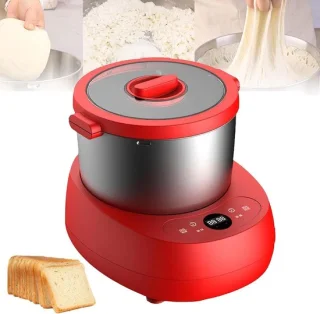 Deegmixer keukenmachine 5 liter rood