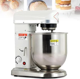 Deegmixer staande mixer keukenmachine - zilver
