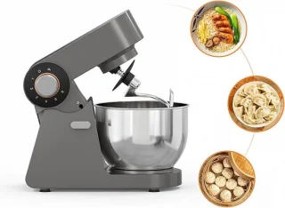 Deegmixer zilver