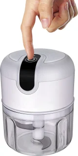 Draadloze Food Processor Mini Hakmolen 250ML USB Oplaadbaar