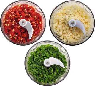 Draadloze Food Processor Mini Hakmolen 250ML USB Oplaadbaar