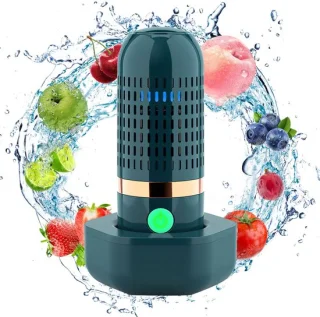 Draagbare fruit- en groentewasmachine