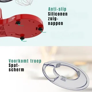 De DYNA® Keukenmixer met mengkom in één oogopslag