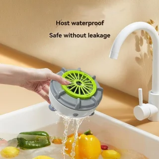 Efficient Portable Automatic Fruit and Vegetable Washer Spinner