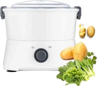 Elektrische aardappelschilmachine