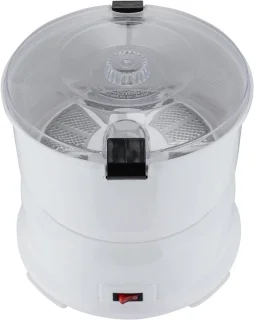Elektrische aardappelschilmachine 8 kg wit