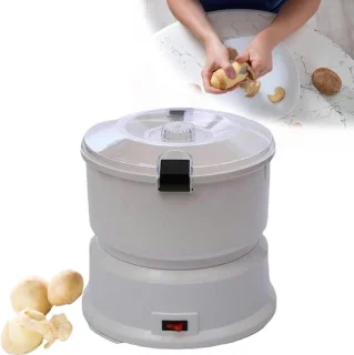 Elektrische aardappelschilmachine
