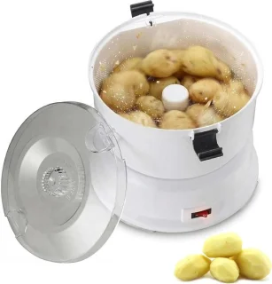 Elektrische automatische aardappelschilmachine
