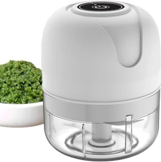 Elektrische groentesnijder hakmolen 250 ml wit