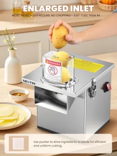 Elektrische groentesnijmachine RVS