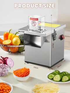 Elektrische groentesnijmachine RVS