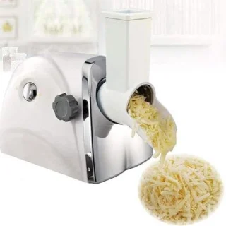 Elektrische kaasrasp Salademaker keukenmachine wit