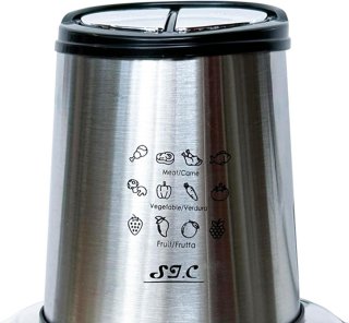 Wat vinden we goed aan de Elektrische keukenmachine 1,8 L glas 300W