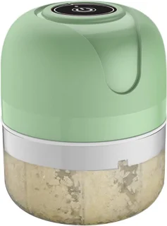 Elektrische keukenmolen hakker 250 ml cyaanblauw
